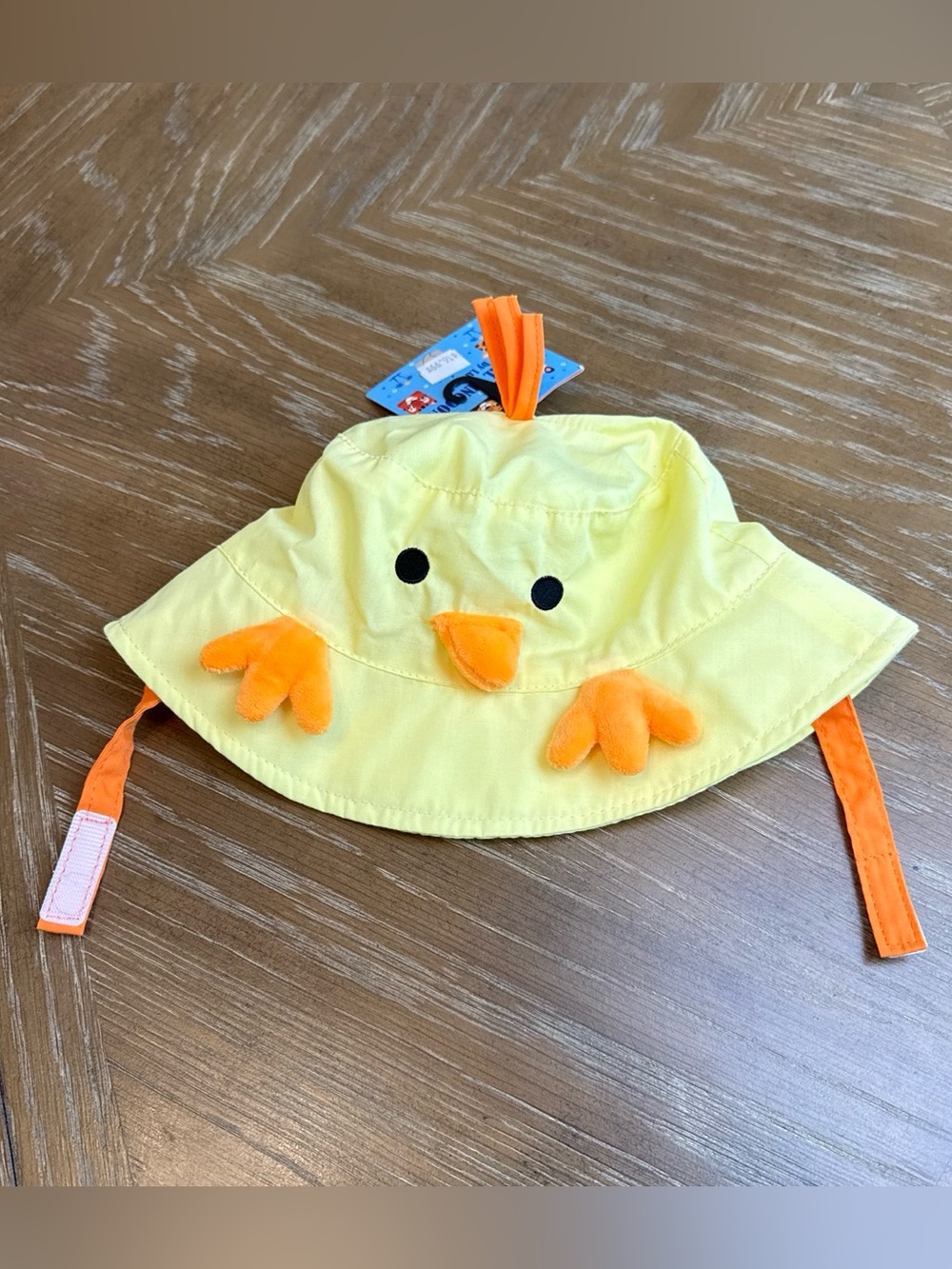 Yellow Chick Sun Hat for Kids upf 50